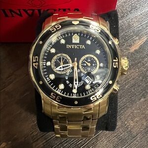 Invicta Gold Watch